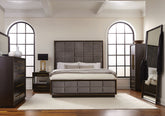 Orleans Furniture - Coaster - Durango 4-piece Queen Bedroom Set Smoked Peppercorn - 223261Q-S4