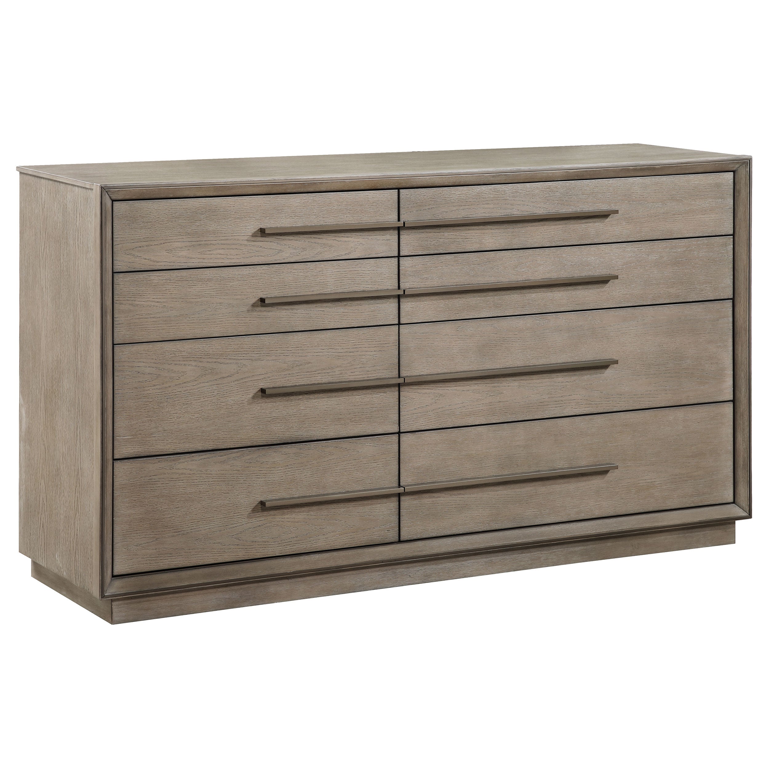 Orleans Furniture - Coaster - Durango 8-drawer Dresser Taupe Oak - 223273