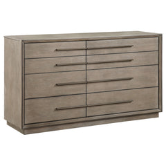 Orleans Furniture - Coaster - Durango 8-drawer Dresser Taupe Oak - 223273