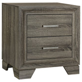 Orleans Furniture - Coaster - Wright 2-drawer Nightstand Bedside Table Brown Oak - 223342