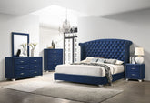 Orleans Furniture - Coaster - Melody 5-piece California King Bedroom Set Pacific Blue - 223371KW-S5