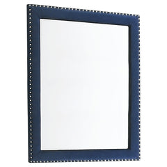 Orleans Furniture - Coaster - Melody Upholstered Dresser Mirror Pacific Blue - 223374