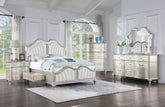 Orleans Furniture - Coaster - Evangeline 5-piece Eastern King Bedroom Set Silver Oak - 223390KE-S5