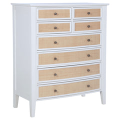 Orleans Furniture - Coaster - Bexhill 8-drawer Chest of Drawers White - 223475