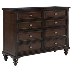 Orleans Furniture - Coaster - Andover 8-drawer Dresser Cabinet Dark Oak - 223633