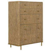 Orleans Furniture - Coaster - Arini 5-drawer Bedroom Chest Sand Wash - 224305