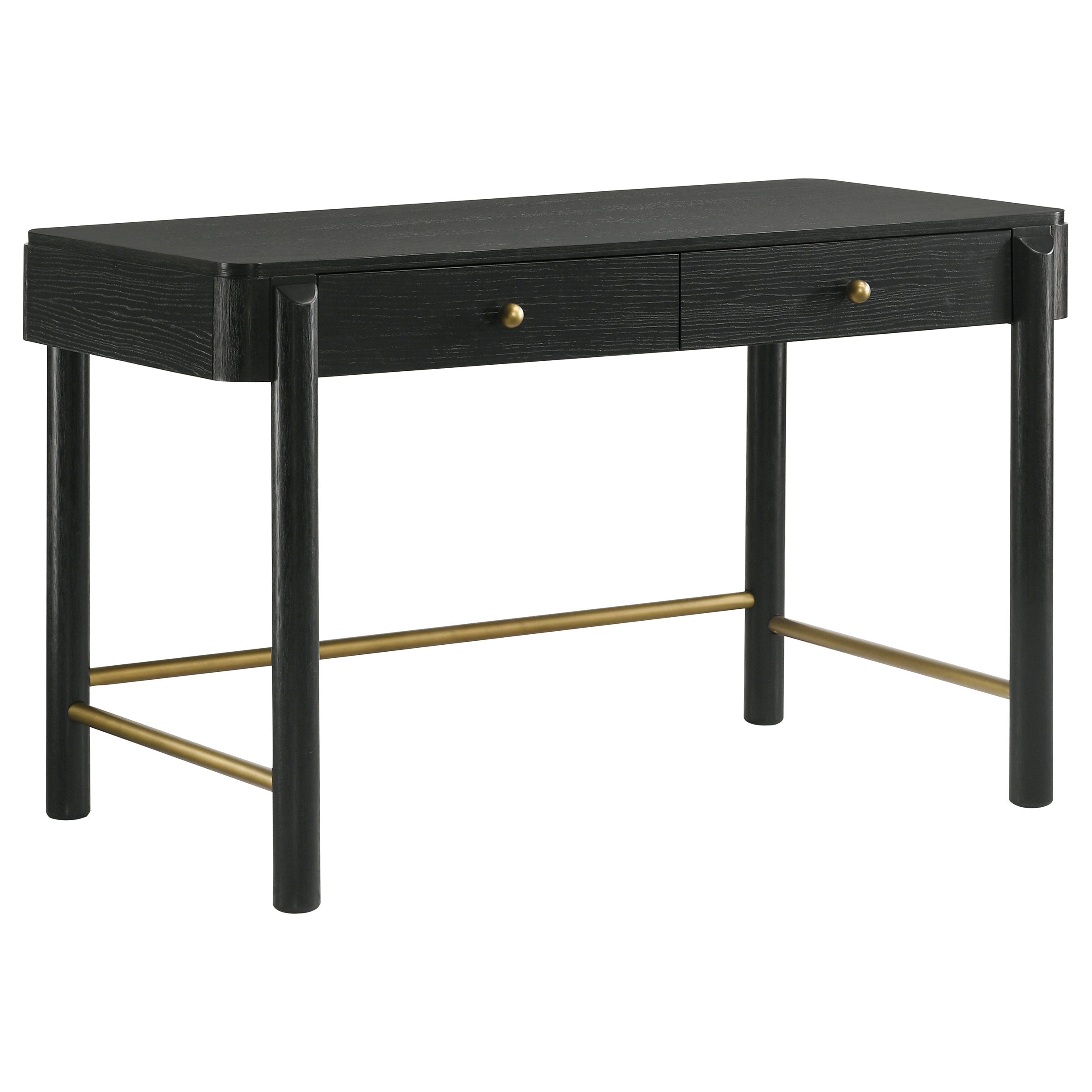 Orleans Furniture - Coaster - Arini 2-drawer Vanity Desk Makeup Table Black - 224337