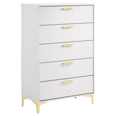 Orleans Furniture - Coaster - Kendall 5-drawer Bedroom Chest White - 224405