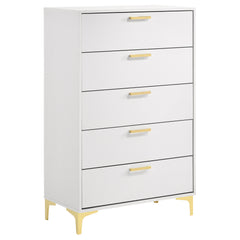 Orleans Furniture - Coaster - Kendall 5-drawer Bedroom Chest White - 224405