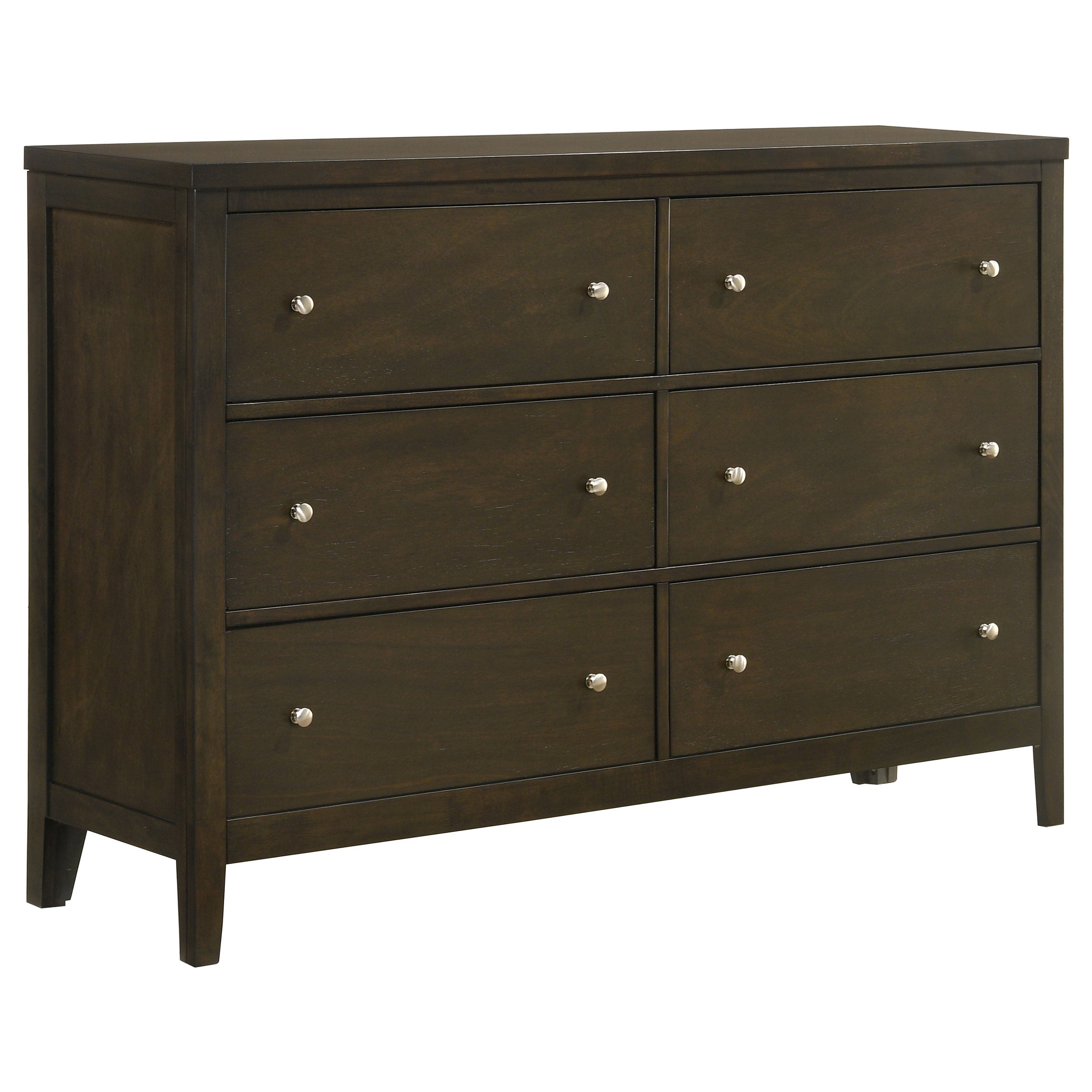 Orleans Furniture - Coaster - Wilkes 6-drawer Dresser Cabinet Dark Cocoa - 224423