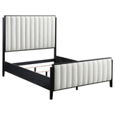 Orleans Furniture - Coaster - Brookmead 60-inch Upholstered California King Bed Black - 224710KW