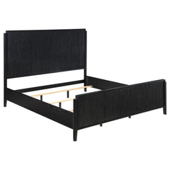 Orleans Furniture - Coaster - Brookmead Wood Queen Panel Bed Black - 224711Q