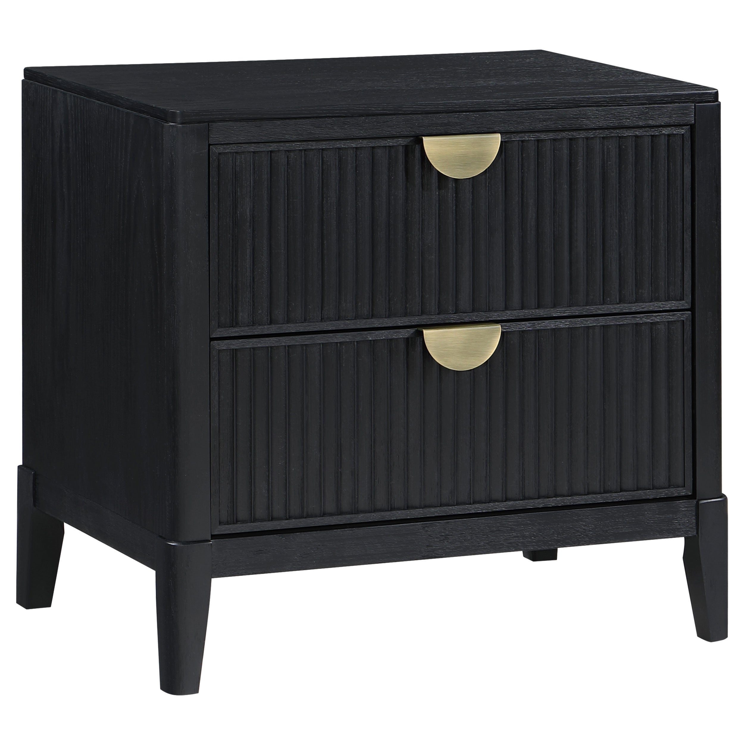 Orleans Furniture - Coaster - Brookmead 2-drawer Nightstand Black - 224712