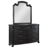 Orleans Furniture - Coaster - Celina 9-drawer Dresser with Mirror Black - 224763M