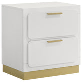 Orleans Furniture - Coaster - Caraway 2-drawer Nightstand White - 224772