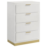 Orleans Furniture - Coaster - Caraway 4-drawer Bedroom Chest White - 224775