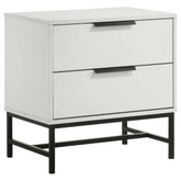 Orleans Furniture - Coaster - Sonora 2-drawer Nightstand Bedside Table White - 224862
