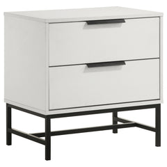 Orleans Furniture - Coaster - Sonora 2-drawer Nightstand Bedside Table White - 224862