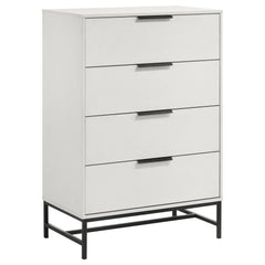 Orleans Furniture - Coaster - Sonora 4-drawer Bedroom Chest White  - 224865