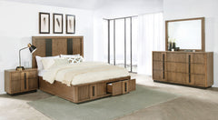 Orleans Furniture - Coaster - Terrace 4-piece California King Bedroom Set Ash Brown - 224900KW-S4