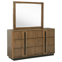 Orleans Furniture - Coaster - Terrace 6-drawer Dresser and Mirror Ash Brown - 224903M