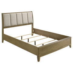 Orleans Furniture - Coaster - Granada Upholstered California King Panel Bed Natural Pine - 224921KW