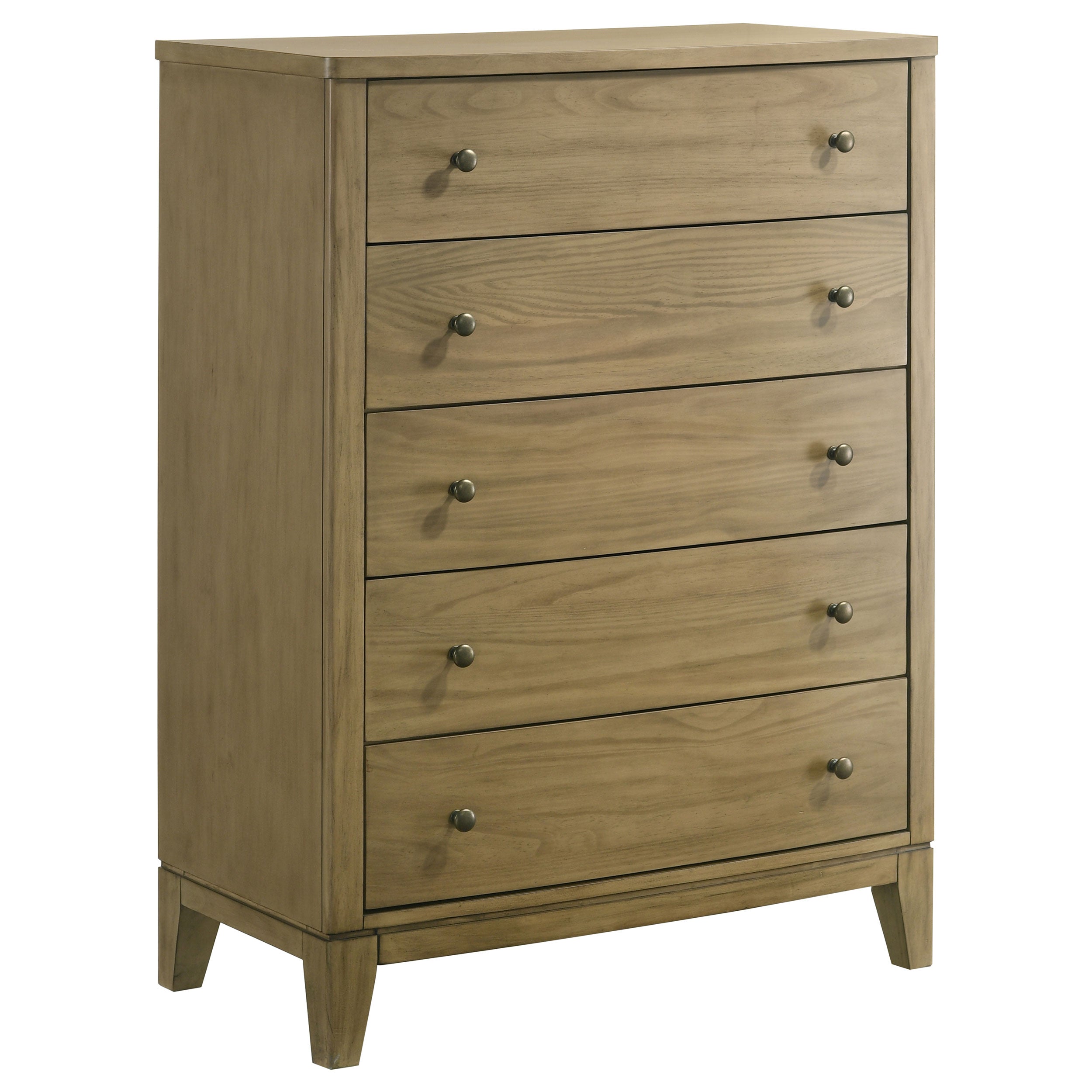 Orleans Furniture - Coaster - Granada 5-drawer Bedroom Chest of Drawers Natural Pine - 224925