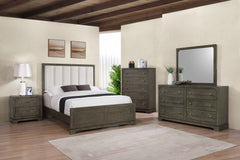 Orleans Furniture - Coaster - Gran Park 5-piece Eastern King Bedroom Set Dark Cocoa - 224930KE-S5