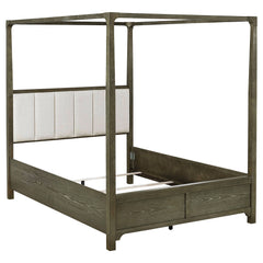 Orleans Furniture - Coaster - Gran Park Queen Canopy Bed Dark Cocoa - 224931Q