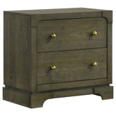 Orleans Furniture - Coaster - Gran Park 2-drawer Nightstand Bedside Table Dark Cocoa - 224932