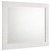 Orleans Furniture - Coaster - Ives Dresser Mirror White High Gloss - 224944
