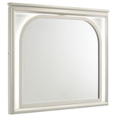 Orleans Furniture - Coaster - Olivia LED Dresser Mirror Pearl White - 224954