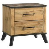 Orleans Furniture - Coaster - Kaywood 2-drawer Nightstand Bedside Table Natural Pine - 225002