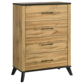 Orleans Furniture - Coaster - Kaywood 4-drawer Bedroom Chest of Drawers Natural Pine - 225005