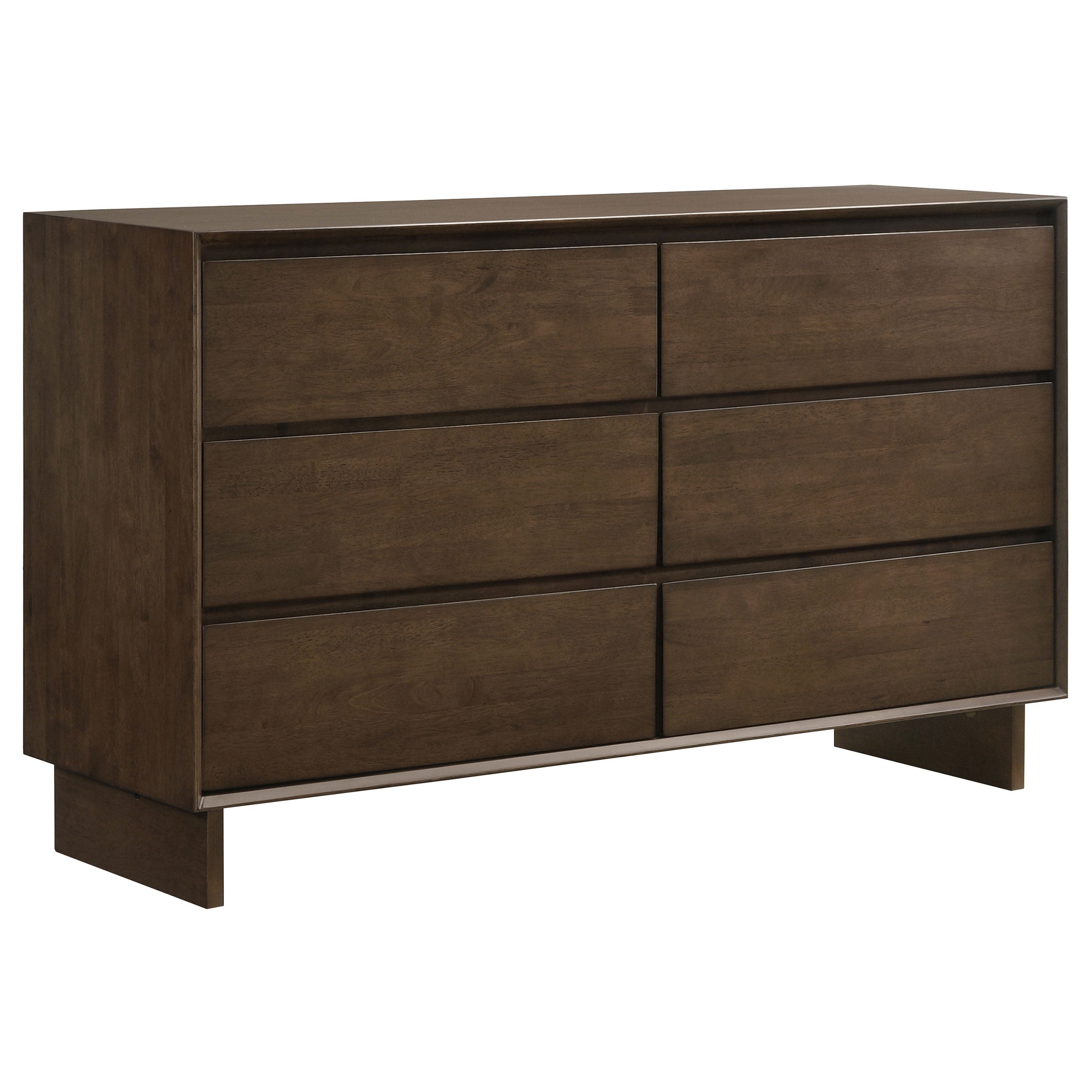 Orleans Furniture - Coaster - Glenwood 6-drawer Dresser Cabinet Warm Brown - 225013