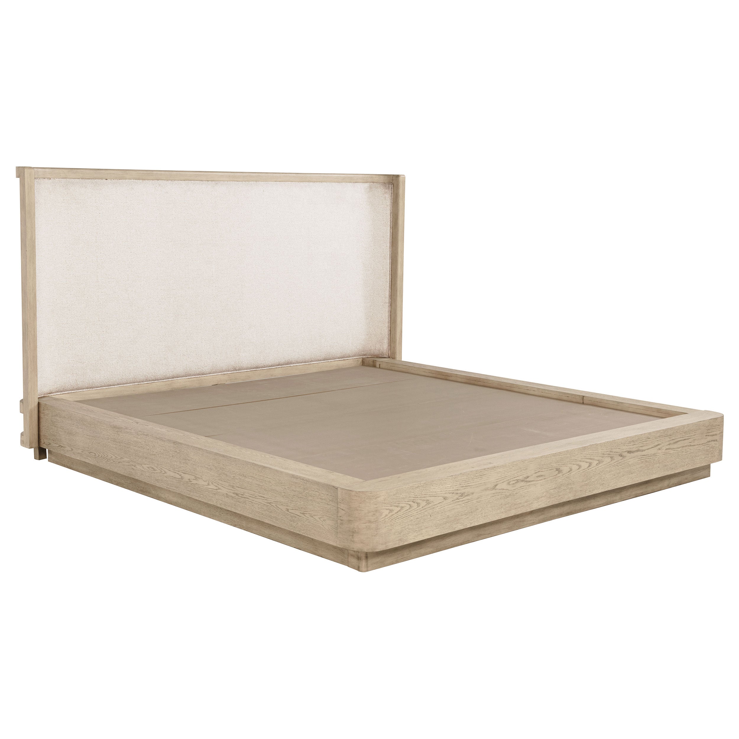 Orleans Furniture - Coaster - Kailani 49-inch Queen Wingback Bed Beige Oak - 225041Q