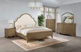 Orleans Furniture - Coaster - Revello 5-piece Eastern King Bedroom Set Washed Mango - 225051KE-S5
