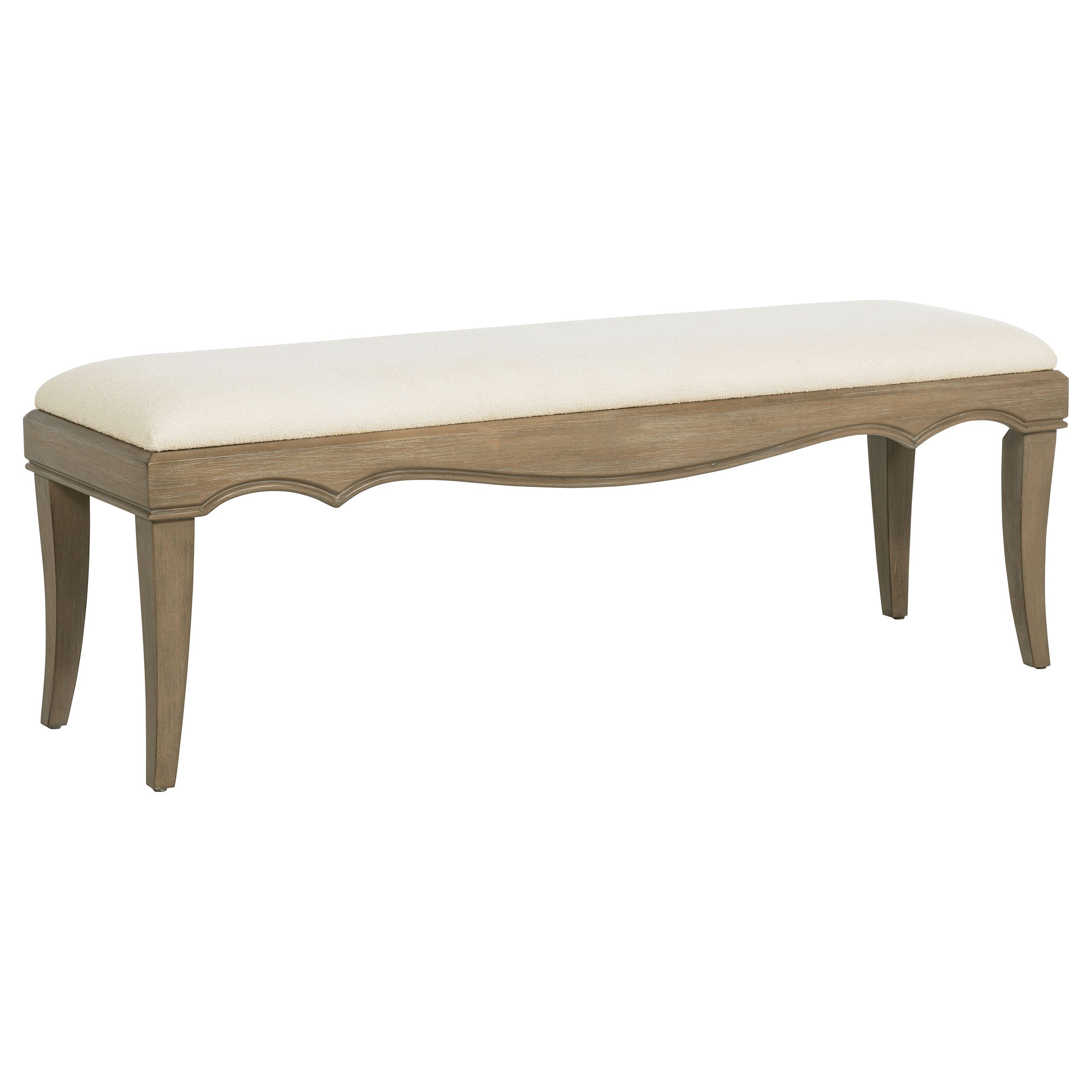 Orleans Furniture - Coaster - Revello Upholstered Bedroom Bed End Bench Washed Mango - 225056