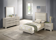 Orleans Furniture - Coaster - Trenton 4-piece Twin Bedroom Set Rustic Cream - 225061T-S4