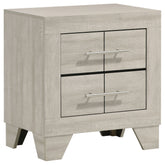 Orleans Furniture - Coaster - Trenton 2-drawer Nightstand Bedside Table Rustic Cream - 225062