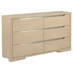 Orleans Furniture - Coaster - Ladera 6-drawer Bedroom Dresser Light Elm - 225083