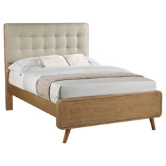 Robyn Wood Full Platform Bed Light Ash