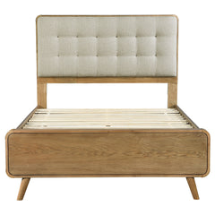 Robyn Wood Full Platform Bed Light Ash