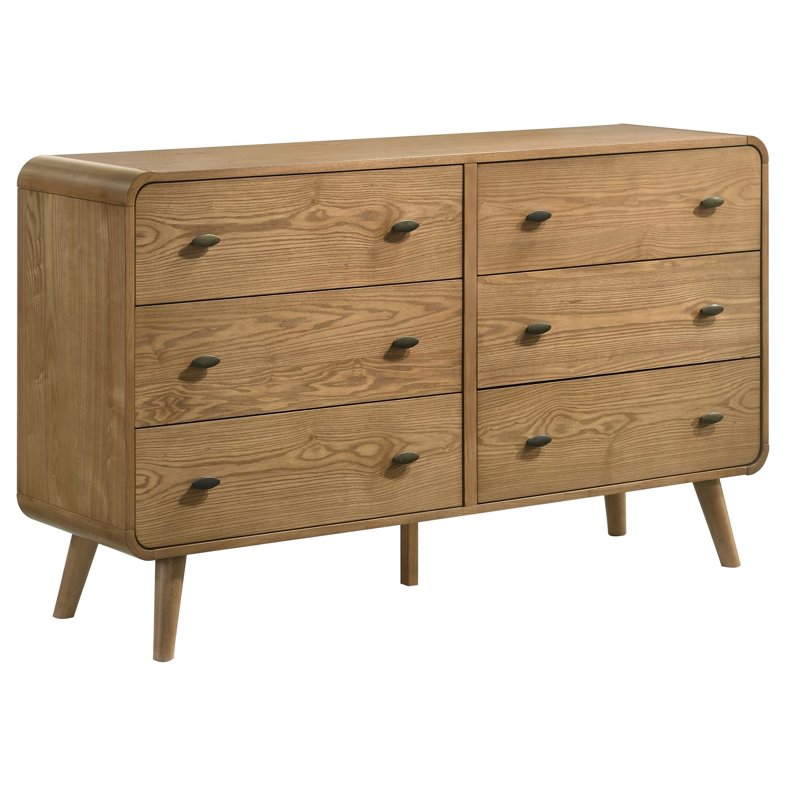 Orleans Furniture - Coaster - Robyn 6-drawer Bedroom Dresser Light Ash - 225093