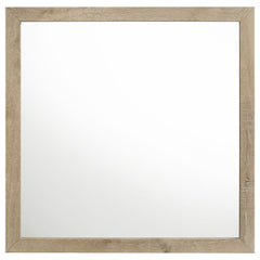 Oakglen Dresser Mirror Weathered Oak