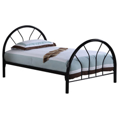 Orleans Furniture - Coaster - Marjorie Metal Twin Open Frame Bed Black - 2389B