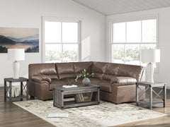 Orleans Furniture - Ashley Furniture - WillowBend Sectional - RAF 2-Piece Sectional / Caramel - PC27704S1