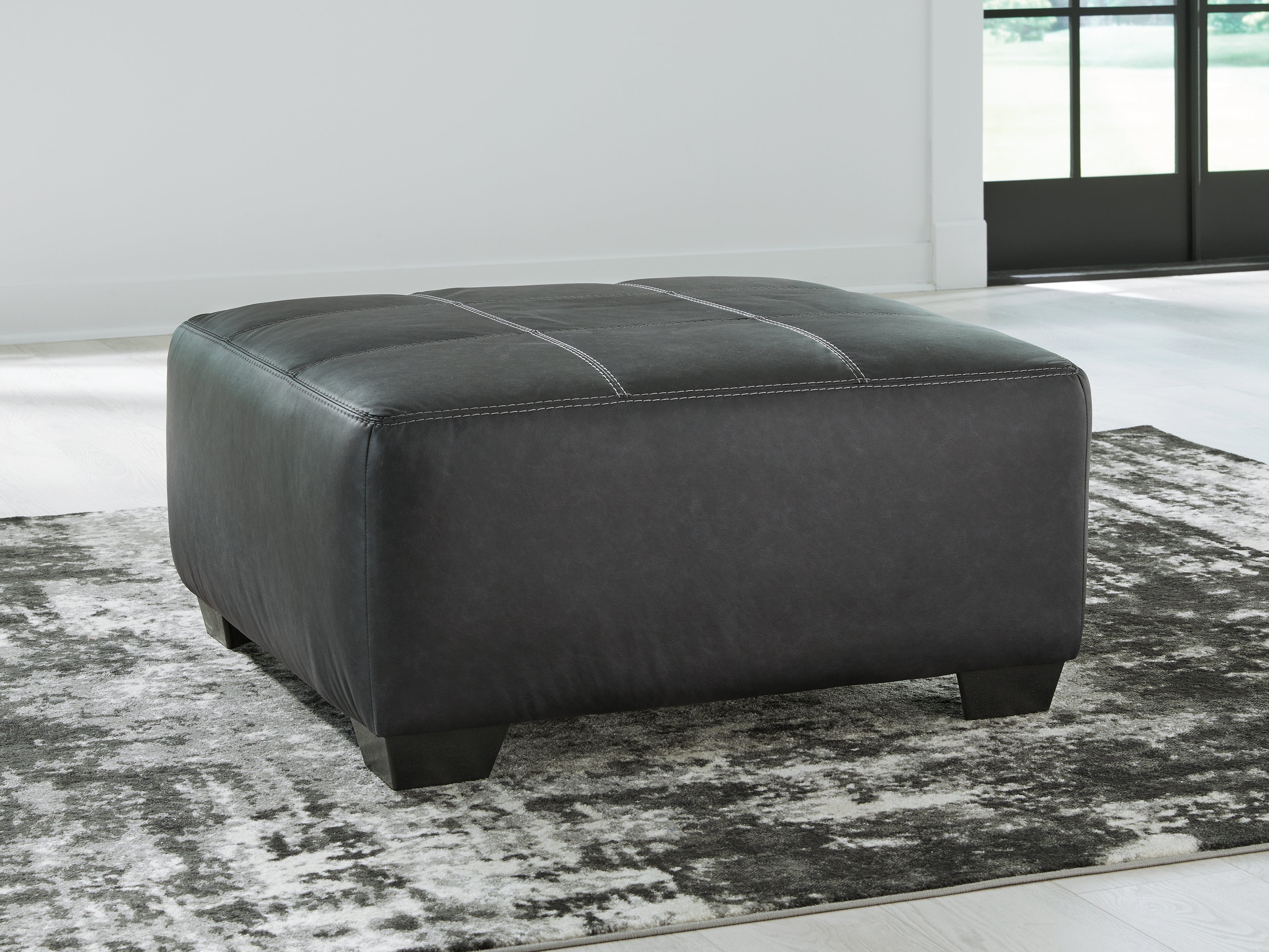 Orleans Furniture - Ashley Furniture - Brixley Pier Living Room - Oversized Accent Ottoman / Graphite - 2990608