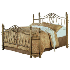 Orleans Furniture - Coaster - Sydney Eastern King Headboard and Footboard Brushed Gold - 300171KE