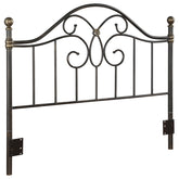 Orleans Furniture - Coaster - Bailey Metal Queen or Full Open Frame Headboard Black - 300182QF